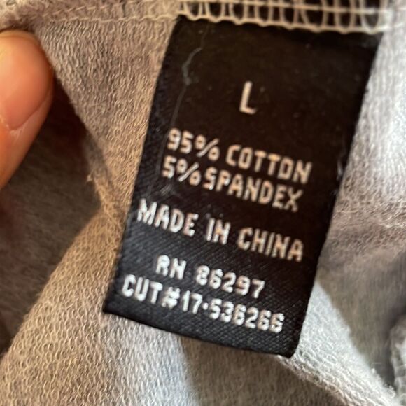 BCBG Max Azria gray/silver with bling cotton/spandex knit jacket - Picture 10 of 11